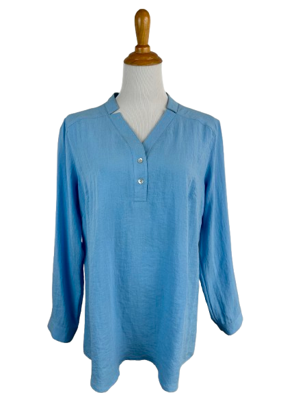 AA172 - V Neck Linen Pullover