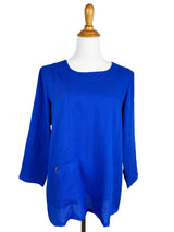 AA370 - Alyssa Linen Pullover Top