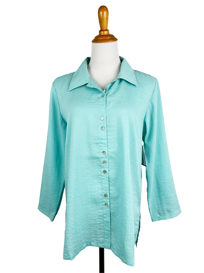 AA59 - Fun Buttons Linen Shirt