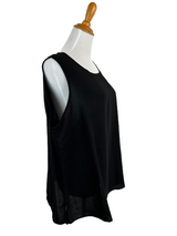 AATK14 - Jewel Neck Linen Tank