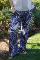 SFPT03 - Silk By Fridaze - Classic Silk Full Pants with Pockets