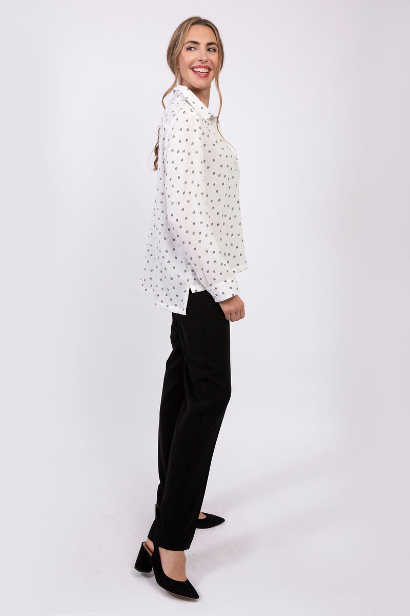 AA334 - Karen Linen Blouse